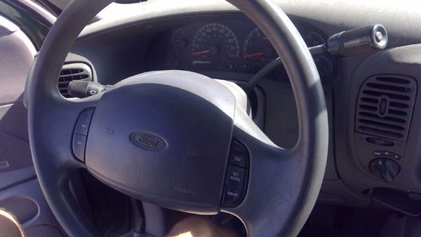 1999 Ford Expedition Steering Wheel OEM Gray F2 — photo 3