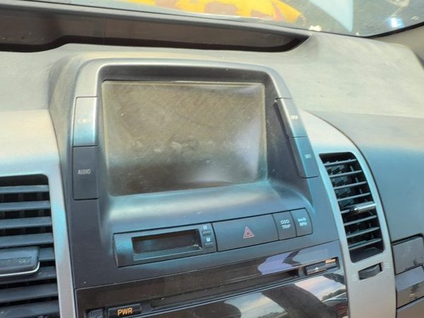 2004-2009 Toyota Prius Trim Bezel Around Radio Surround Dash Panel Tan 08 OEM — photo 1