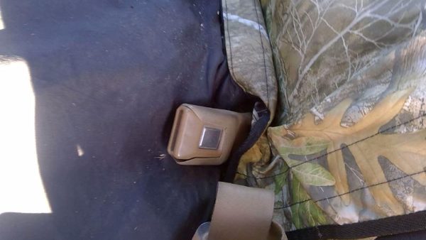 1986 Isuzu Pup Pickup Driver Left Front Seat Belt Buckle Receiver Oem Brown — photo 7