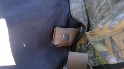 1986 Isuzu Pup Pickup Driver Left Front Seat Belt Buckle Receiver Oem Brown