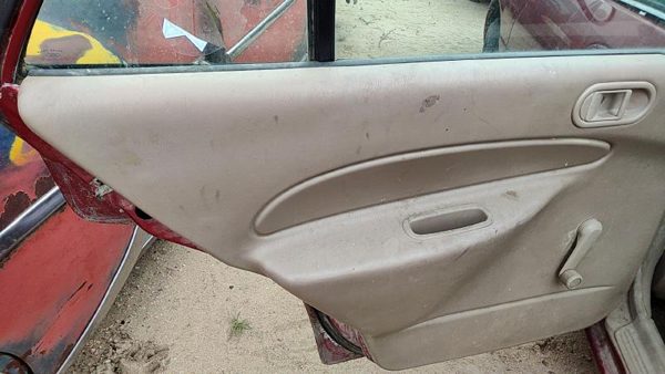 1997 Ford Escort Driver Left Rear Door Trim Panel Manual Back Tan F7Cz5427407Aac — photo 2