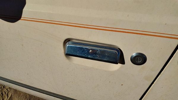 1984-1987 Ford Tempo Driver Left Front Outside Door Handle Oem — photo 3