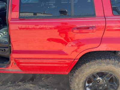 2000 Jeep Grand Cherokee Rear Door LH Flame Red PR4