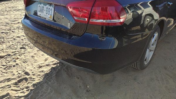 2012-2015 Vw Passat Rear Bumper Cover Assembly Oem Back Black A1 561807421Dgru — photo 2