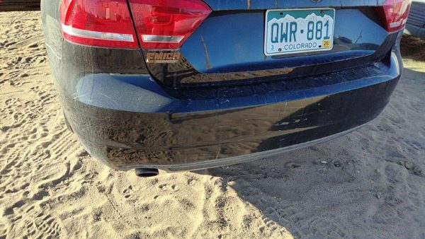 2012-2015 Vw Passat Rear Bumper Cover Assembly Oem Back Black A1 561807421Dgru — photo 4