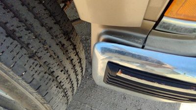 95-00 Silverado 2500 Passenger Right Moulding From Fender Trim Strip Gold 55U