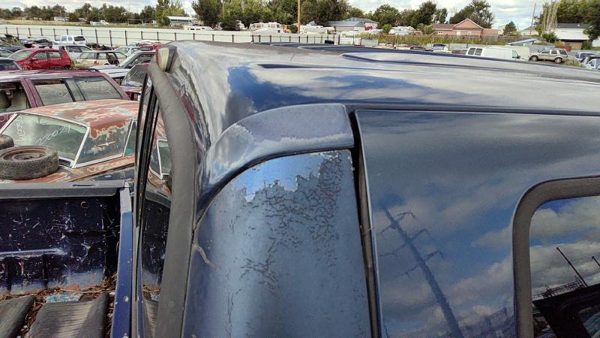 1999-2004 F350 Powerstroke Passenger Right Rear Moulding On Cab Corner Oem Blue — photo 2