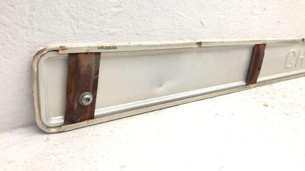1973-1980 Chevy C10 K10 Tailgate Finish Panel Tail Gate Trim Chrome Oem 00345806 — photo 12