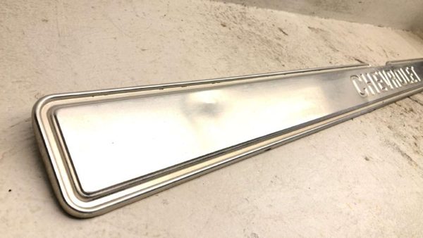 1973-1980 Chevy C10 K10 Tailgate Finish Panel Tail Gate Trim Chrome Oem 00345806 — photo 10