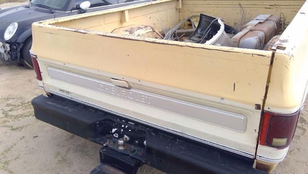 1973-1980 Chevy C10 K10 Tailgate Finish Panel Tail Gate Trim Chrome Oem 00345806 — photo 3