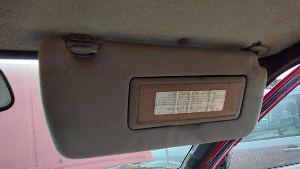 1992-1995 Nissan Pathfinder Passenger Right Sun Visor Oem Gray — photo 4