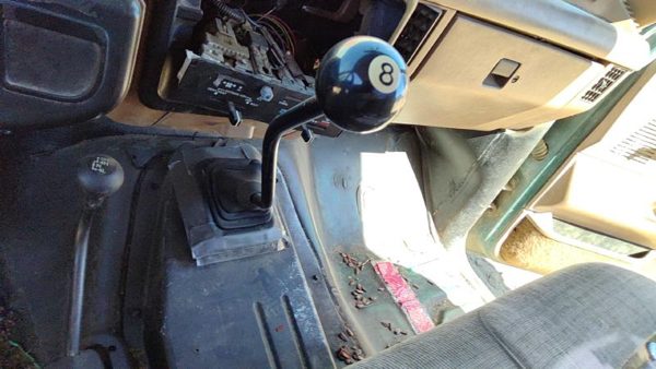 1988 Ford F150 Floor Shifter Lever Assembly OEM 4 Speed Manual Transmission Tan — photo 2