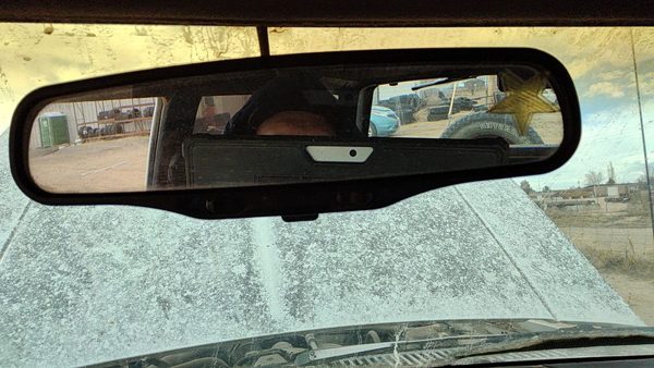 1991-1994 Chevy S10 Blazer Inside Rear View Mirror Oem Windshield Mounted — photo 5