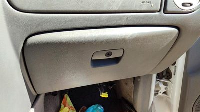 2002-2009 Gmc Envoy Glove Box Assembly Complete Door With Latch Oem Gray 28H