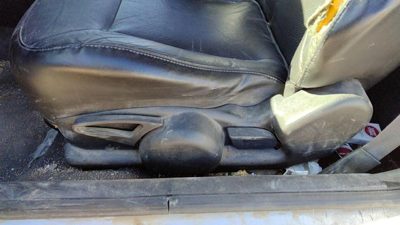 05-10 Chevy Cobalt Coupe Driver Left Side Seat Trim Panel Oem 192 Ebony