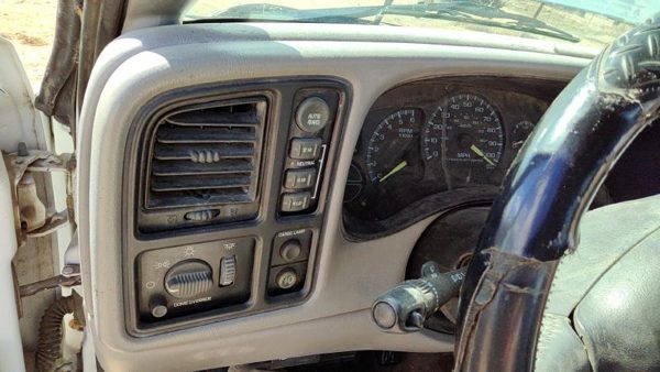 99 Silverado 1500 Trim Bezel Around Speedometer Oem Dash Surround Panel Gray 92D — photo 3