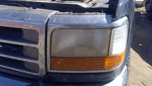 92-96 Ford Bronco Complete Driver Left Front Headlight Turn Signals Chrome Trim — photo 5