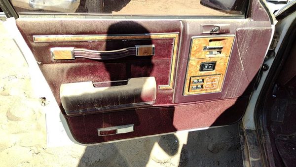 1989 Buick Century Driver Left Front Inside Door Trim Panel Only Oem Red — photo 1