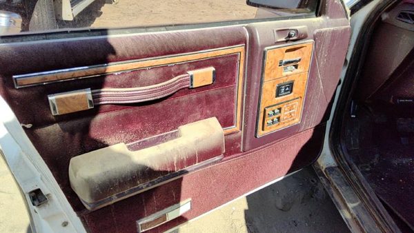 1989 Buick Century Driver Left Front Inside Door Trim Panel Only Oem Red — photo 4
