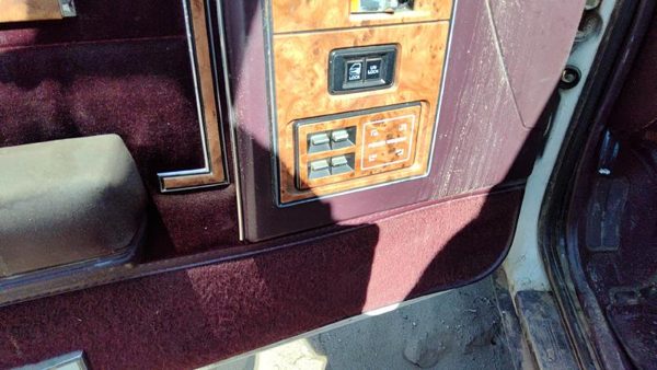 1989 Buick Century Driver Left Front Inside Door Trim Panel Only Oem Red — photo 9