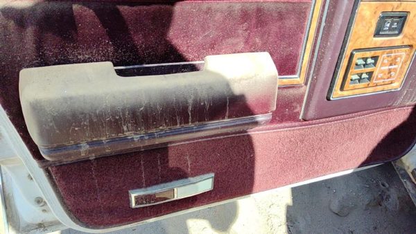 1989 Buick Century Driver Left Front Inside Door Trim Panel Only Oem Red — photo 11