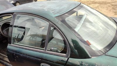1996 Saturn Sl1 Driver Left Rear Moulding On Quarter Panel Oem Green