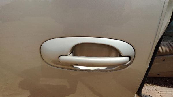 00 Town & Country Passenger Right Rear Outside Door Handle Oem Back Gold — photo 2