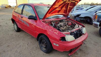 1995 Ford Aspire Vehicle Unit Complt. Gray Red 1.3L AT