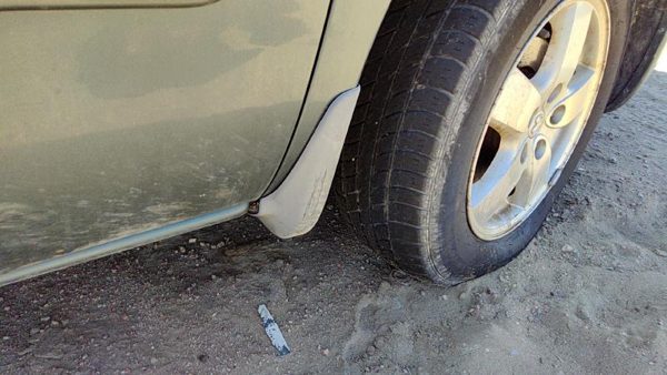 03-07 Dodge Caravan Passenger Right Moulding From Fender Oem Trim Strip — photo 1