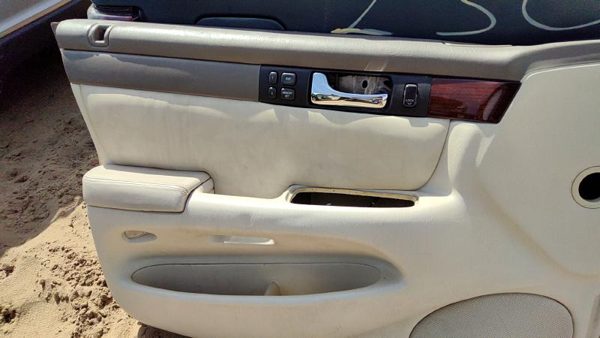 1998-2000 Cadillac Seville Driver Left Front Inside Door Trim Panel Only Tan 503 — photo 8