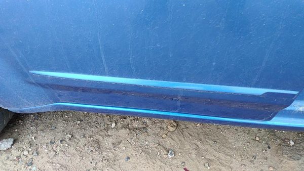 08-14 Avenger Passenger Right Rear Moulding From Door Back Trim Strip Blue Pbd — photo 3