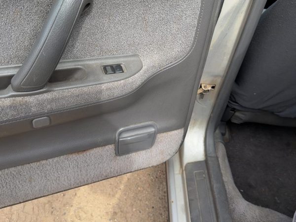 1990-1994 Subaru Legacy Driver Left Rear Door Trim Panel With Switches Back Gray — photo 2