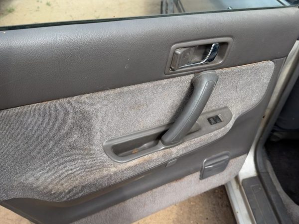 1990-1994 Subaru Legacy Driver Left Rear Door Trim Panel With Switches Back Gray — photo 5