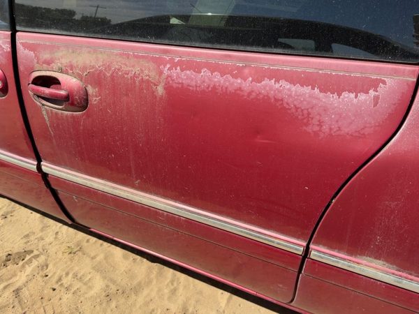 1996 Chrysler Town and Country Rear Door LH Candy Apple Red PH2 — photo 2