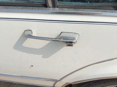 1986 Oldsmobile 98 Driver Left Rear Outside Door Handle Oem Back