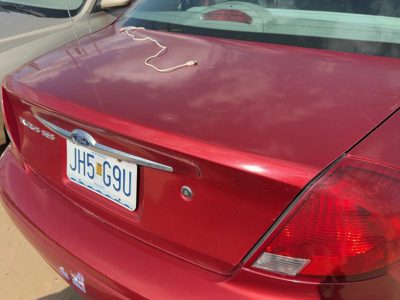 2001 Ford Taurus Trunk/decklid/hatch/tailgate Red