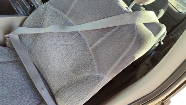 02-04 Chevy Trail Blazer Driver Left Front Seat Belt Retractor Shoulder Gray 95D — photo 2