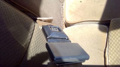 1980-1985 Olds 88 Driver Left Front Seat Belt Buckle Female Receiver Oem Tan