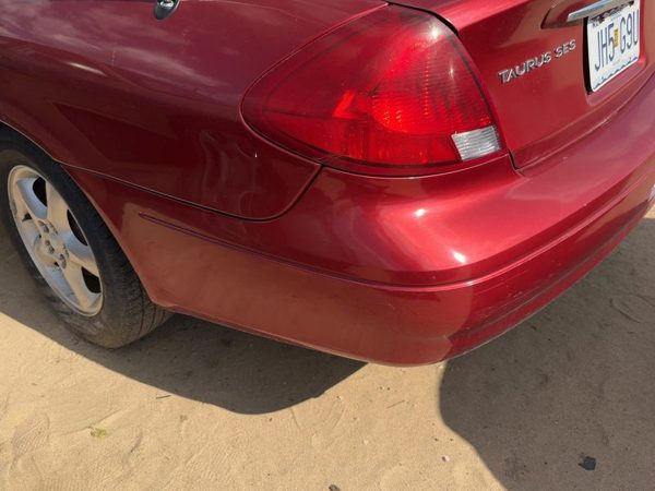 2000-2003 Ford Taurus Rear Bumper Cover Assembly Oem Back Sedan Red 2F1Z17K835Ca — photo 8