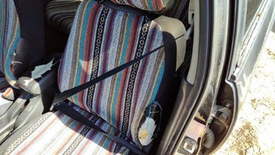 1999-2002 Infiniti G20 Driver Left Front Seat Belt Retractor Oem Shoulder Black