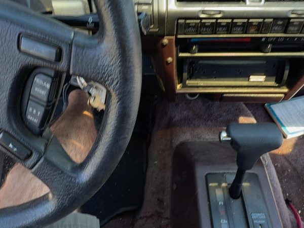 1989 Honda Accord Lx Steering Wheel Oem Maroon — photo 2