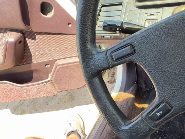 1989 Honda Accord Lx Steering Wheel Oem Maroon — photo 8