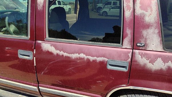 1999 GMC Yukon Rear Door LH Maroon — photo 5