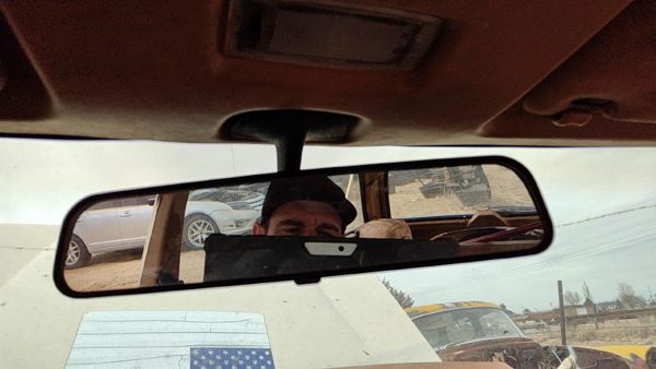 1979-1985 Mercedes 300Td Inside Rear View Mirror Oem Windshield Mounted — photo 3