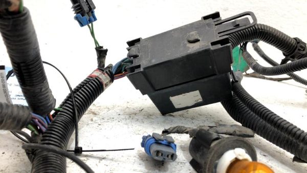 1993 Cadillac Fleetwood Front Body Headlight Wiring Harness Oem Lamp Wire Loom — photo 11