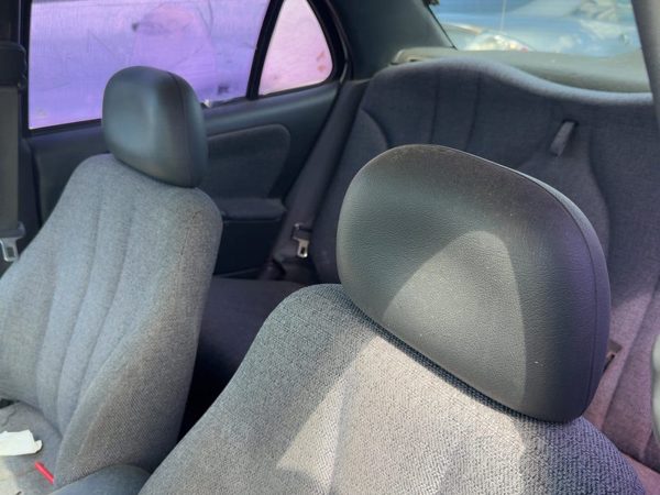 00-02 Cavalier Pair Of Front Headrests Oem Left Right Set Seat Graphite 12C — photo 3