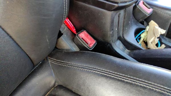 11-13 Chevy Cruze Passenger Right Front Seat Belt Buckle Receiver Oem Black Afo — photo 1