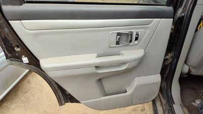 07-09 Grand Vitara Xl-7 Driver Left Rear Door Trim Panel With Switches Back Gray