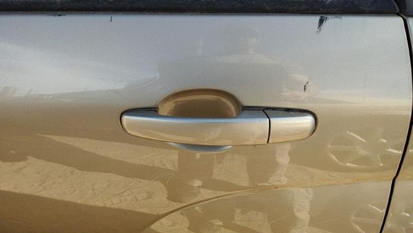 07-08 Grand Vitara Xl-7 Driver Left Rear Outside Door Handle Oem Back Gold — photo 2