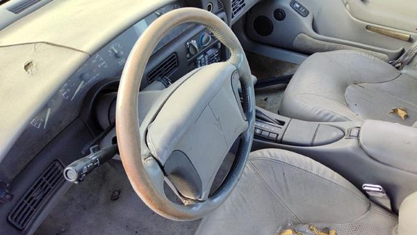 1994 Pontiac Bonneville Steering Wheel OEM Gray — photo 3